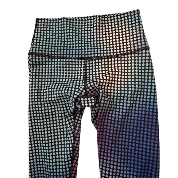 Lululemon Wunder Under Pant III *Full-On Luon in Cosmic Dot White Multi / Black - Picture 7 of 12